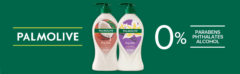 Buy Palmolive Body Butter Vanilla Moisturising Body Wash 400ml Online ...